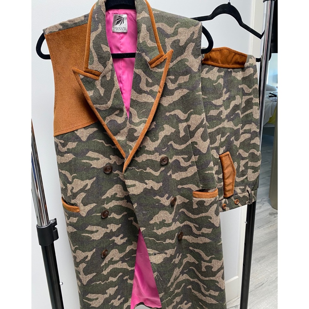 PRSVR Custom duster vest and pants